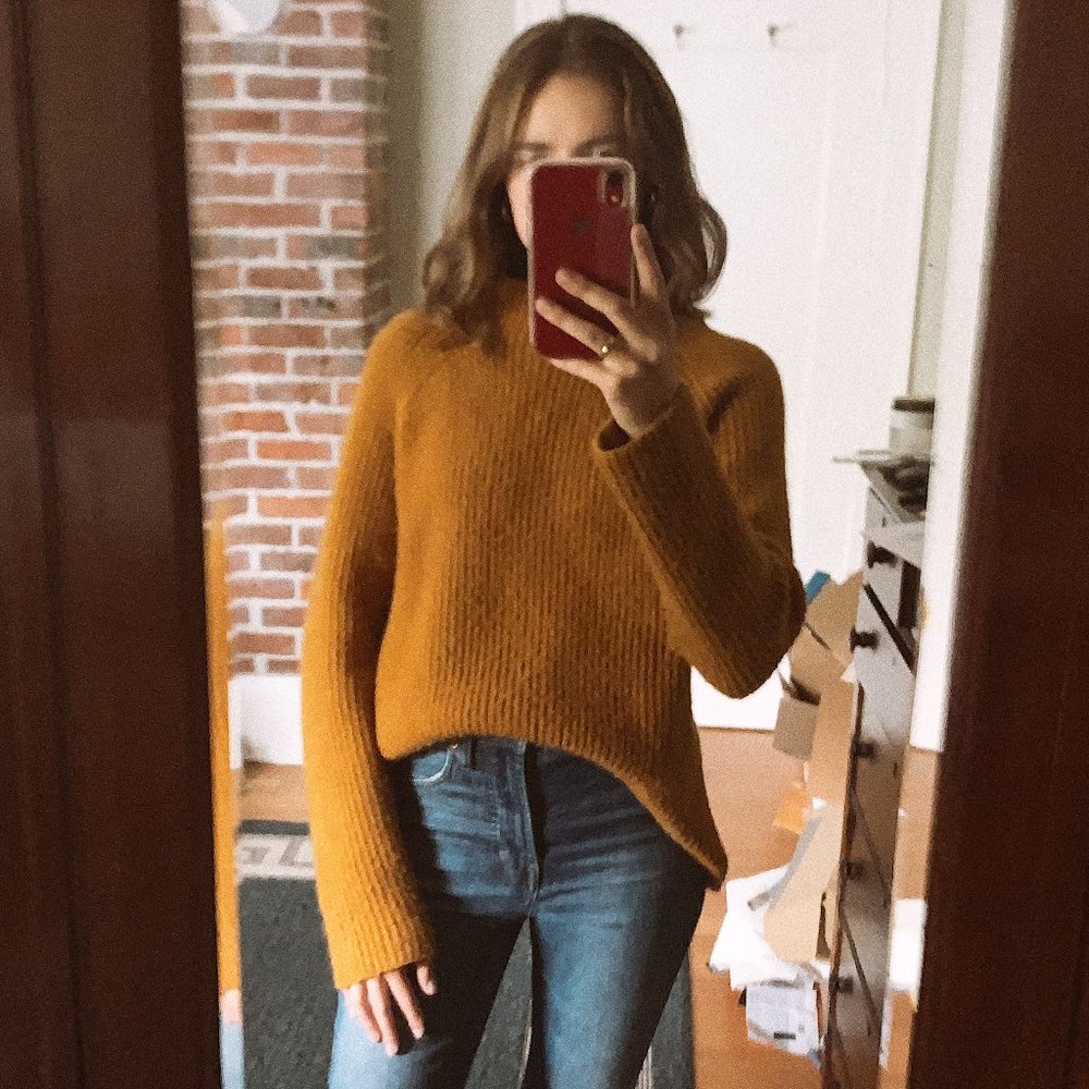 Madewell Northfield Mockneck Sweater